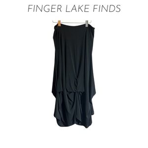 Versailles Black Women's Skirt, L